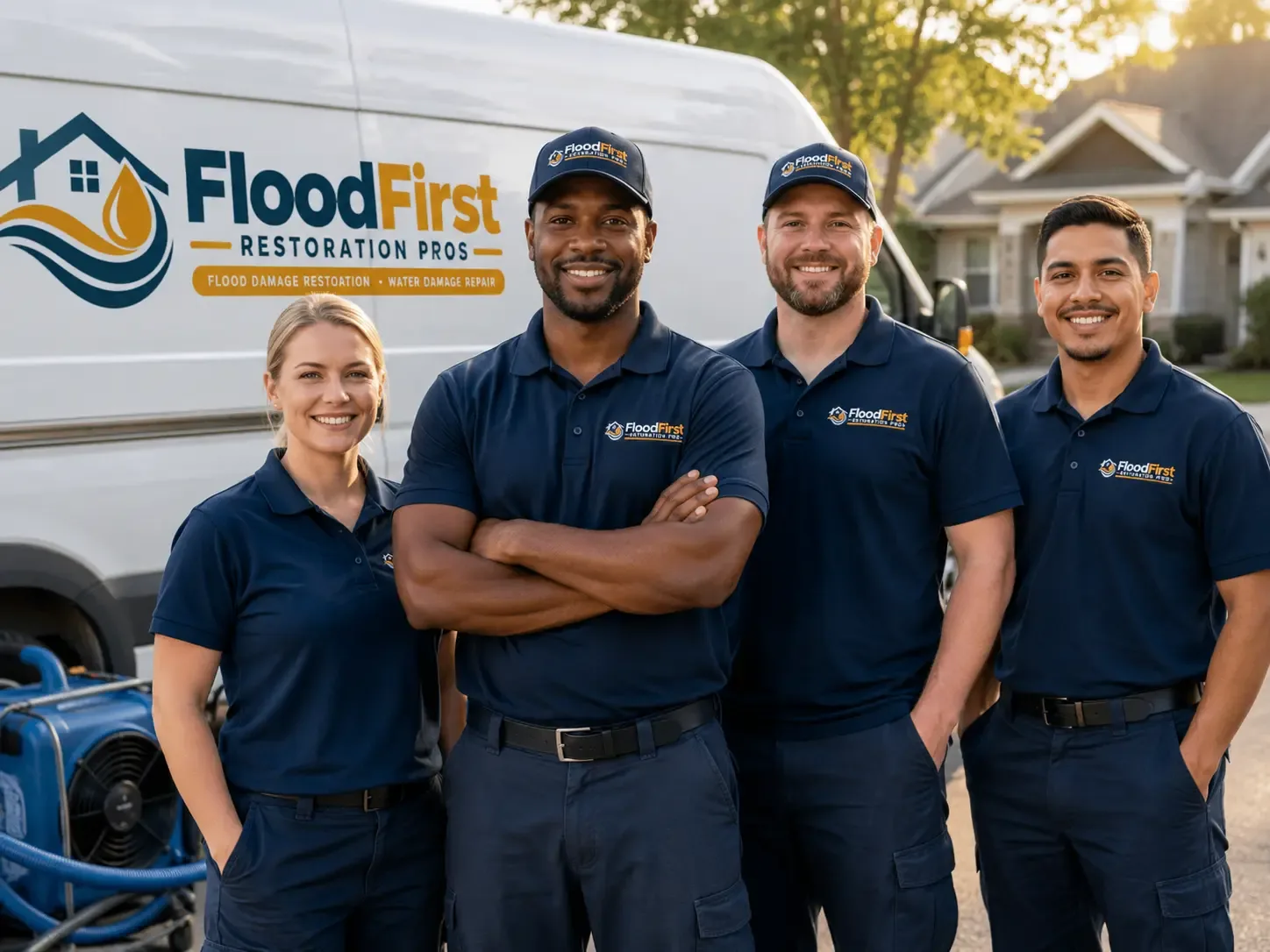 Flood Damage Restoration company in Manderson, SD